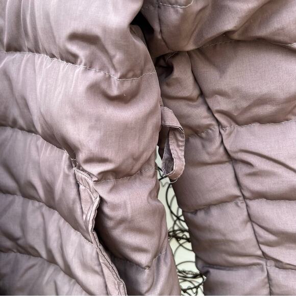 VTG Snowbird Denver long puffer down filled reversible winter coat parka MEDIUM - Picture 2 of 6